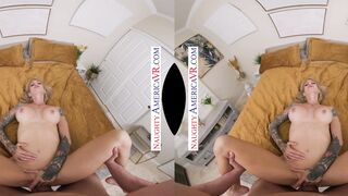 Sarah Jessie takes her next door long penis inside her booty