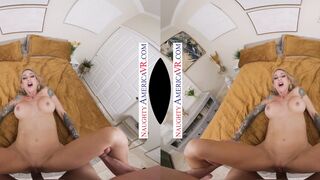 Sarah Jessie takes her next door long penis inside her booty