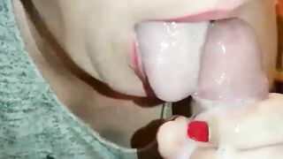 Huge Multiple Cumshots in Mouth Ama vol3