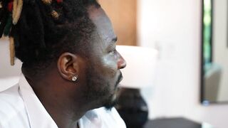 Cutie Blonde Cherry Kiss takes on a big black cock deep in her tight cunt