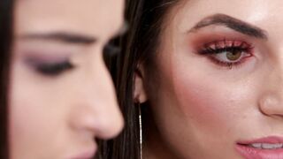 Stunning Darcie Dolce indulges in oral with Emily Willis