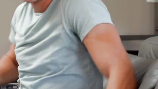 Gay helps his straight bro by offering his ass for bareback