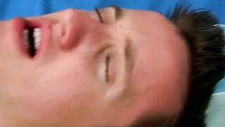 Emo tattoed twinks swap blowjobs before bareback pounding
