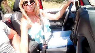 Cougar Leidy de Leon having vehicle sex