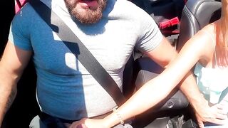 Cougar Leidy de Leon having vehicle sex