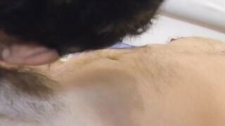 Bound Asian twink foot tickled and anal fucked by daddy