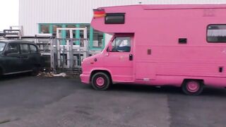 3-hole mare pounded wildly into the vehicle by Reinhard