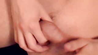 Sexy amateur teenager Rafal moans while masturbating