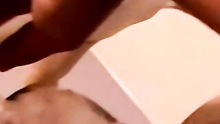Dick adoring black perv bareback before jizz in mouth