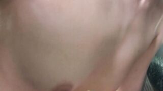 Slim 18 yo Lucie Gold having sex inside nylons