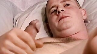 Amateur gay strokes his cock and cums in black matures mouth