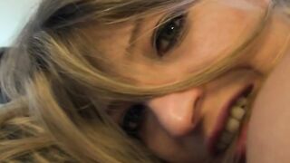 2 slender blondes having three-way sex with Xiona