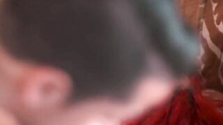 Big Tit ginger mom having three-way sex