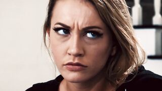 Pretty stepdaughter Adira Allure throat fucked in taboo fuck