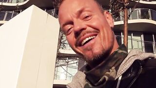 Big Titted Englishwoman Amber Deen picked up
