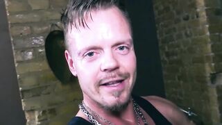 German plowed date with pierced dark haired cougar