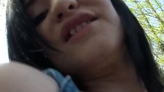 Amateurs boned outdoor with women Gina Ferocious