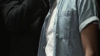 Adorable Milo Miles moaned loudly in welcoming the long thick cock of suited Reese Ri