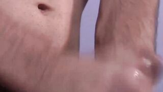 Attractive Marcus Rivers did not stop stroking his dick until cumshot