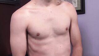 Attractive Marcus Rivers did not stop stroking his dick until cumshot