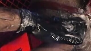Shane, hard as an aten-inch rock, straddles Dragon and throws one of the best fucks o