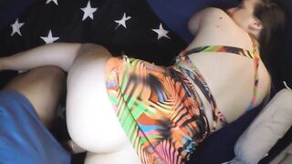 Natural Goddess meets a dude for sex