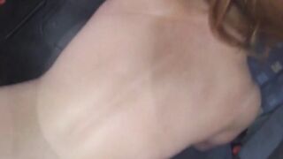 Normal experienced woman at a sex met