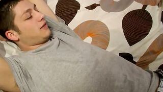Horny Wesley Marks sinks his raw cock in his friend for a hot fuck