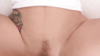Busty stepmom Savan Styles makes her young stepson cum POV