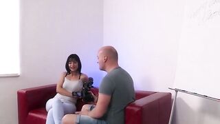 Casting couch anal sex with German woman