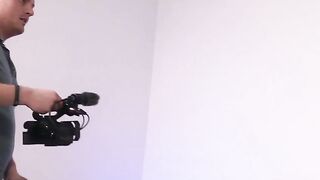 Casting couch anal sex with German woman