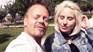 Thin blonde Amy Doux goes on a sex date