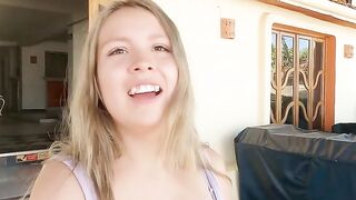 Sex on the beach with lusty chick Samara Lanz