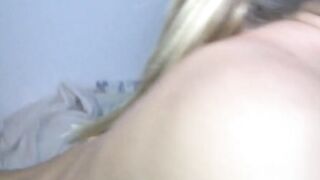 Amateur point of view date and kitchen sex with petite cougar