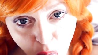 beauty egirl takes a cock inside her mouth