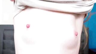 Strokies Myra Moans jerks for facial