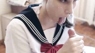 ORAL CREAMPIE COMPILATION vol1