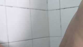 Gay for pay Latino friends fuck bareback during hot shower