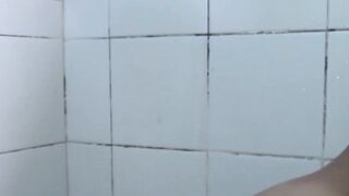 Gay for pay Latino friends fuck bareback during hot shower
