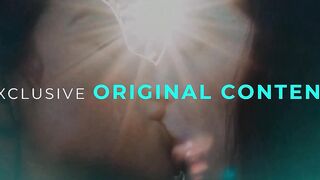GIRLSWAY - Skinny Dark Hair Inside Panties Emily Willis Has Passionate Real Hard Sex With Goddess Blonde