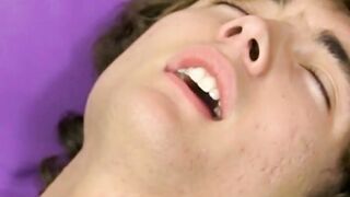 Horny emo twinks exchange blowjobs before raw cock riding