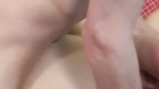 Hot James Stirling sprays sticky cum while being fucked raw