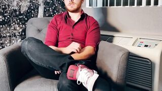 HETEROFLEXIBLE - FTM Luke Hudson Has His Cunt Devoured + Assfucks Bear Micah Martinez With Strap-On