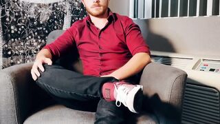 HETEROFLEXIBLE - FTM Luke Hudson Has His Cunt Devoured + Assfucks Bear Micah Martinez With Strap-On