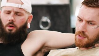 HETEROFLEXIBLE - Str8 Buddies Zak Bishop  Johnny Hill Gives Into To Anal Temptation While Jerking Off