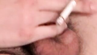 Twinks smoking and rimming play with his hot buddy