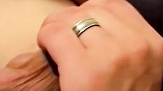 Chainsmoking twink savors mouthfucking with dripping cum