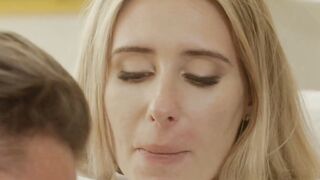 JOYMII - Bombshell Blonde Gets Her Vagina Finger Bang Licked And Plowed Into A Library