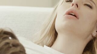 JOYMII - Bombshell Blonde Gets Her Vagina Finger Bang Licked And Plowed Into A Library