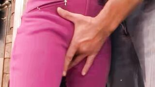 Skinny Teen Outdoor 4Some Sex